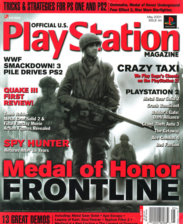Official U.S. PlayStation Magazine Issue 044 (May 2001) cover